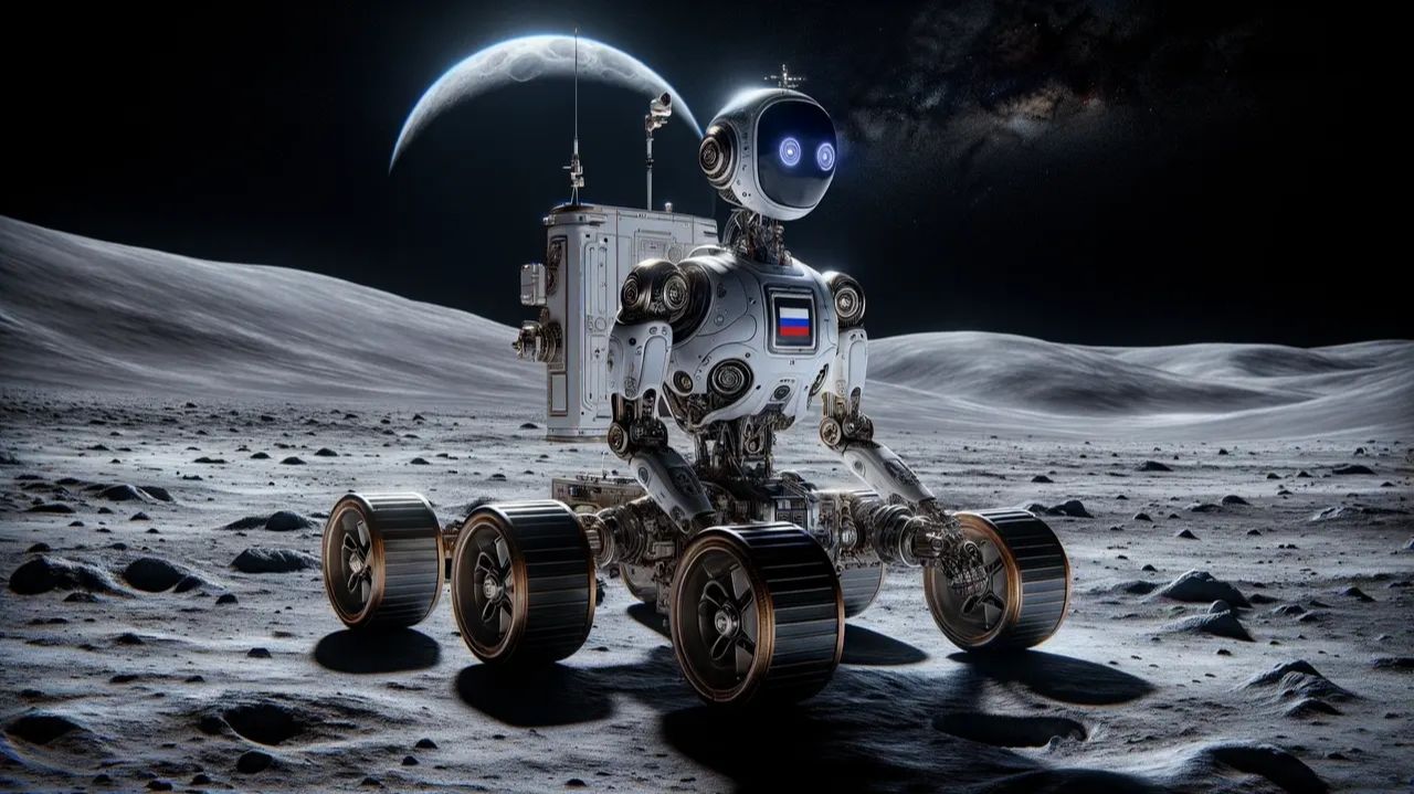 Лунный гараж, «левитирующий» поезд и квадрокоптер-полицейский в России.