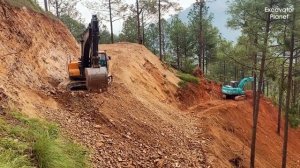 Watch This Hyundai Excavator Carve a Path Through Solid Jungle.