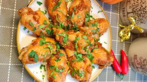 Самые Вкусные Куриные крылья в духовке. Секрет в маринаде. Как вкусно приготовить куриные крылышки