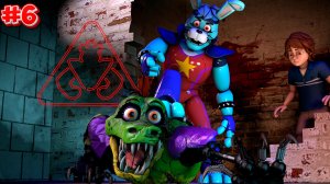 [FNAF SB] Глемрок Бонни отомстил Монти за ВСЁ во FNAF Security Breach #6