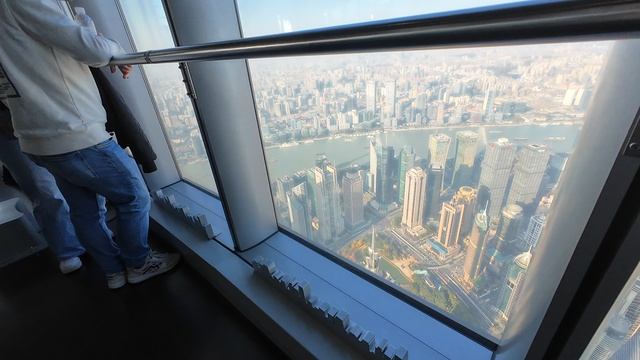 Шанхай, 2 мин - Обзорная Шанхайской башни (Shanghai Tower) 546м. Декабрь 2025, Китай. смотреть онлайн