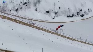 Артём Богданов из Карелии одержал победу на Зимней спартакиаде учащихся России по лыжному двоеборью