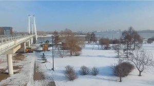 На душе моей всегда весна .Остров Татышев .Енисей.Красноярск