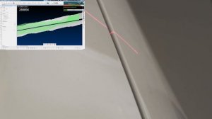 Leica Absolute Tracker AT960 and LAS-20-8 conducting large scale scanning