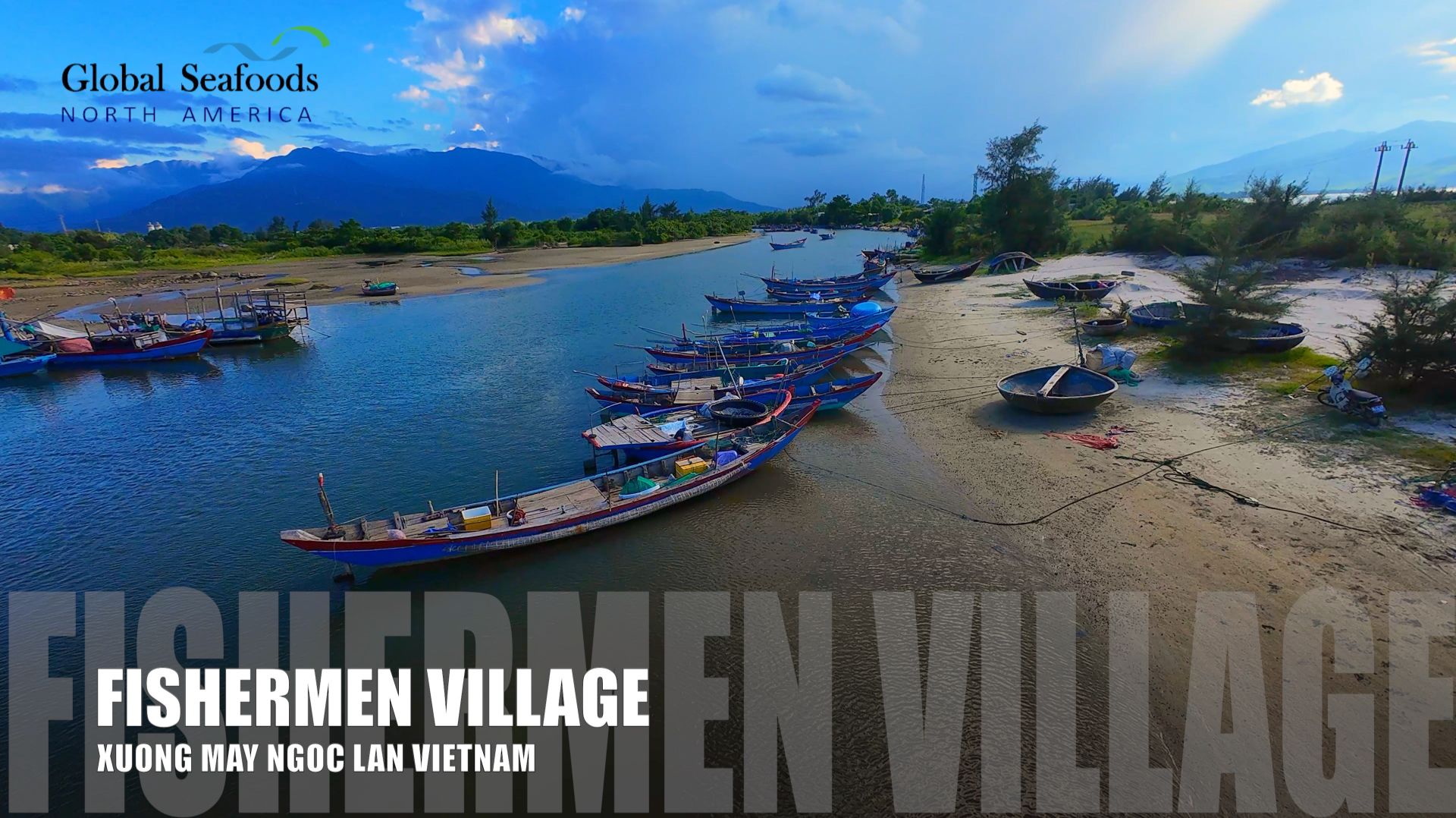 Xưởng Máy Ngọc Lan 🇻🇳 | Рыбацкая деревня во Вьетнаме | Съёмка с дрона 4K