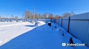 Наши 8,4 сотки.Под белым покрывалом февраля. 25.02.2026.