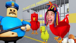 КИТАЙКА СТАЛ КУРИЦЕЙ В ТРЮМЬЕ ОХРАННИКА БАРРИ!