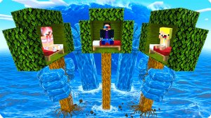 🌳ЦУНАМИ Внутри ДЕРЕВЬЕВ в МАЙНКРАФТ! НУБИК