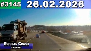 ДТП. Подборка на видеорегистратор за 26.02.2026 Февраль 2026