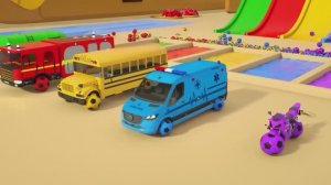 Приключения машинок детские мультики про машинки музыкальные мультики про машинки для детей