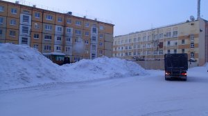 2026.02.25. Норильск. Уборка снега полным ходом.