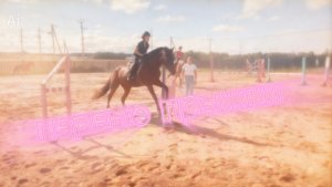 |Первые прыжки мои|конный спорт|