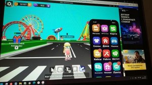 Играю в обби с друзьями онлайн