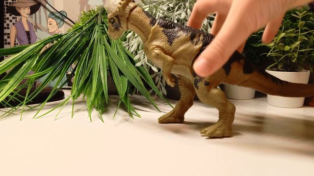 Обзор на яйцеголового пахицефалозавра от Mattel