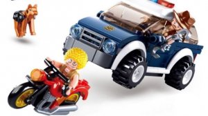 Привет, друзья! 🚔 Собираем полицейскую машину! Давайте внимательно посмотрим, как она выглядит!