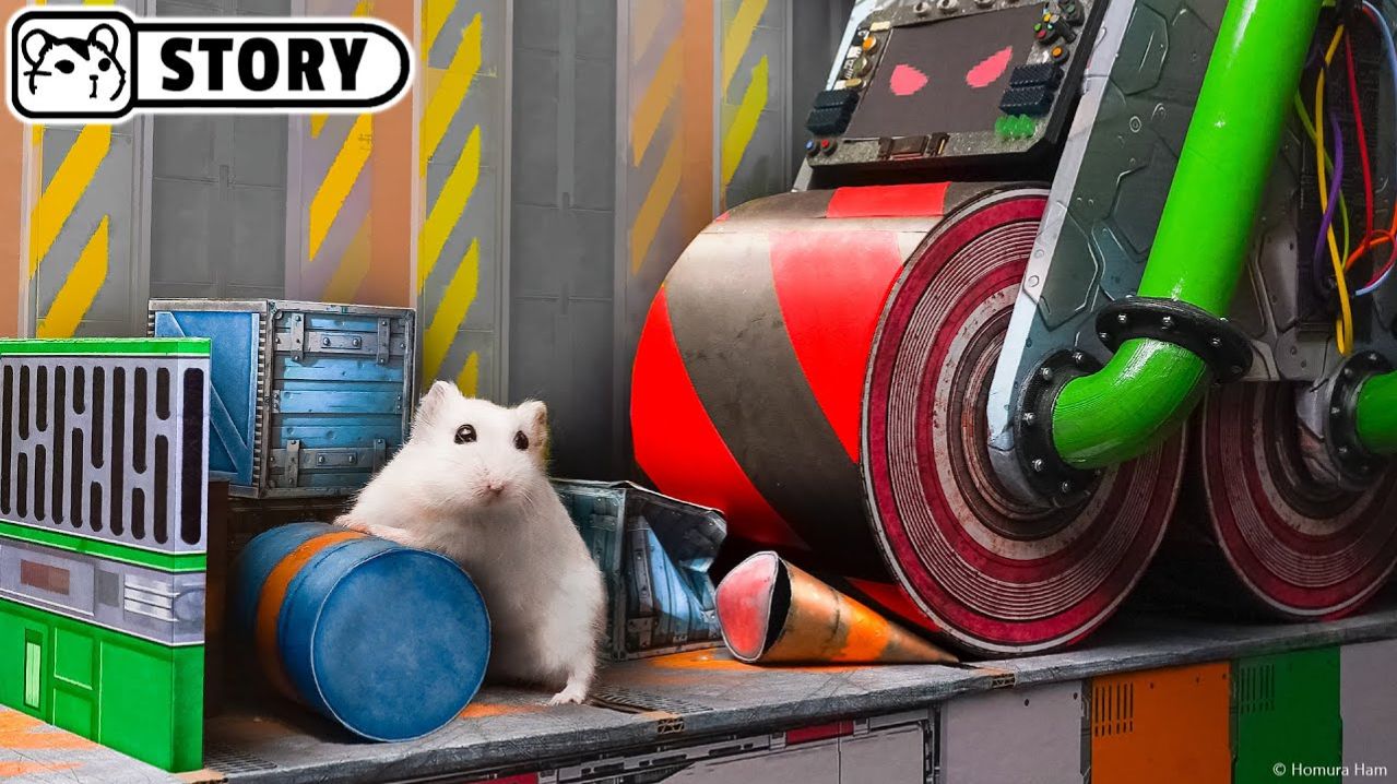 Лучшие испытания для хомяков 4 — хомяк сбегает из самых креативных лабиринтов 🐹 Хомяк Хомура смотреть онлайн