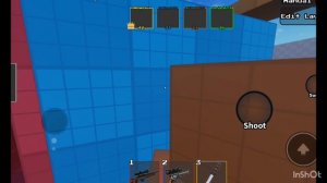 Играю в игру Одно Касание в Роблокс