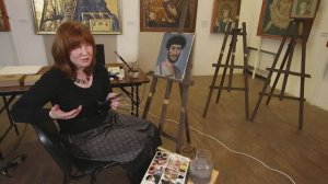Мастер-класс "Фаюмский портрет". Часть 3