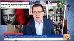 Гленн Дисен: Война НАТО по выбору — как сорвали стамбульские переговоры