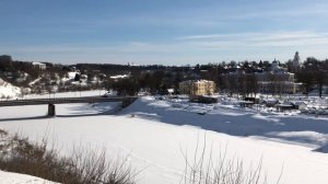 Река Волга. Город Ржев.