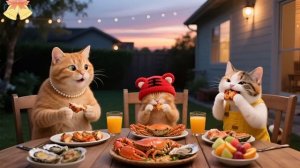 Горячий котелок в холодный день! История Уютной Кошачьей Семейки 🍲🐱