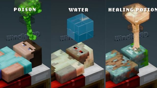 СМОТРИМ ФИЗИКУ В МАЙНКРАФТЕ! ЖИЖА ЛАВА И СЛАЙМ ПРОТИВ СТИВА И ЖИТЕЛЕЙ! КТО КРУЧЕ?! РЕАКЦИЯ