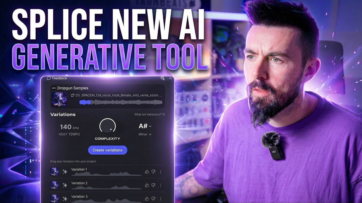 Splice's New Generative AI Plugin смотреть онлайн