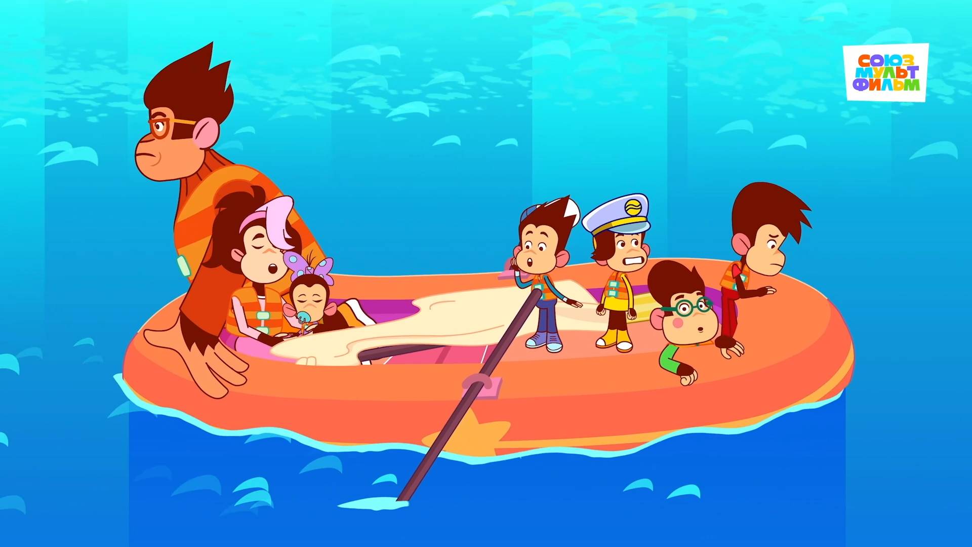 Мартышкины – 49 серия – Пять капитанов – Союзмультфильм HD