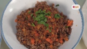 Кухня по заявкам | Болоньезе с гречкой. Печёнка в сметанном соусе. Варнишкес | Илья Лазерсон /399