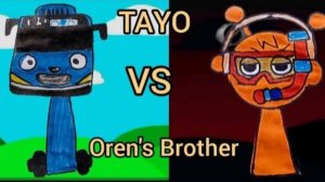 СПРУНКИ ОС Арен (брат Орена), рисует 🎨✏️👩🎨 невероятный арт-бокс..РЕАКЦИЯ