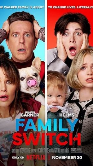 Семейный переключатель (2023) PG  Комедия, семейный фильм, фэнтези