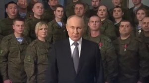 Путин записал обращение для...