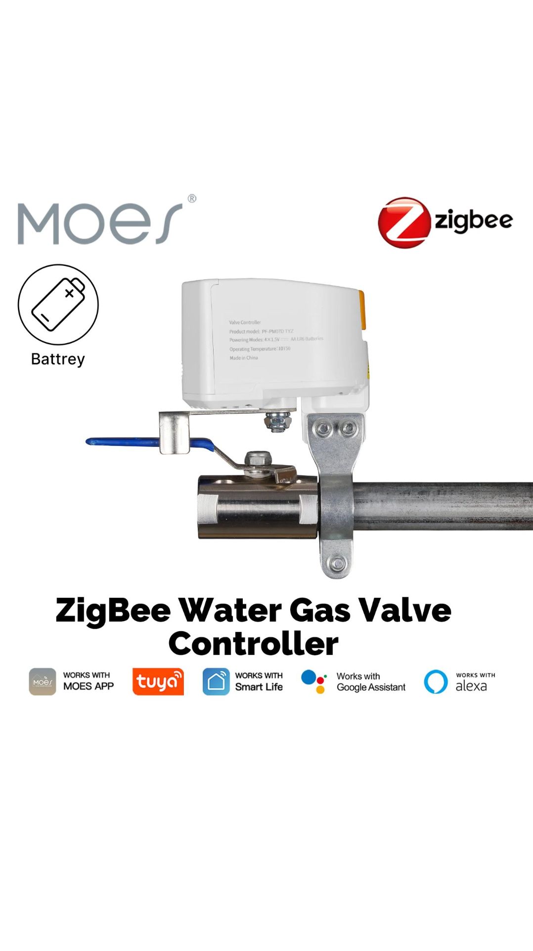 Автономный кран-манипулятор Tuya / Moes Zigbee — распаковка, тест и разбор характеристик.