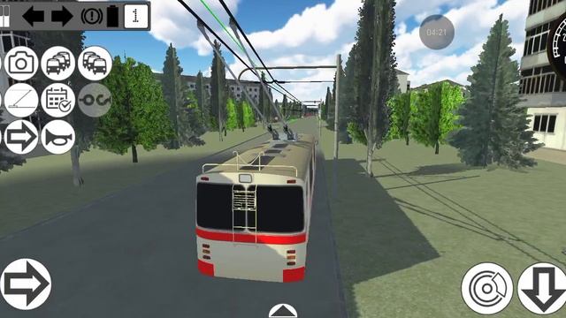 Поездка на Зиу 682б в Micro Trolleybus Simulator
