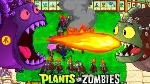 Зомби против растений! Plants vs Zombies ПвЗ PvZ Растения против Зомби