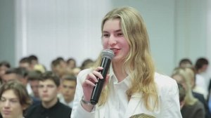 В ВолГАУ состоялся первый «Диалог на равных» с ректором и лицеистами АгроЛидера