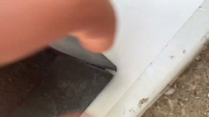 Молдинг задней левой двери Hyundai Santa-fe 4￼