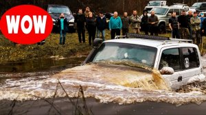 МНОГИЕ ИСПУГАЛИСЬ! Нива Утонула! Сложная переправа. Экспедиция вдоль Тверцы!  Off-Road