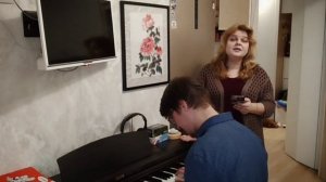 Город влюблённых людей. (В.Гамалия/В.Орлов) исп. Анна Яненко, диакон Кирилл Яненко