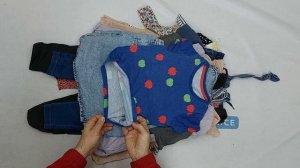 41883 Детский микс осень-зима 0-12л., 10пак, CHMX A / W, секонд (extra/1 кат) оптом