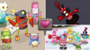 Эпическая Пачка, Новые Костюмы и Новые Костюмы Помьи (My Singing Monsters, Мои Поющие Монстры)
