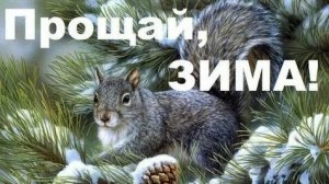 Последний парад зимы! Прощай зима! Роскошная музыкальная открытка.