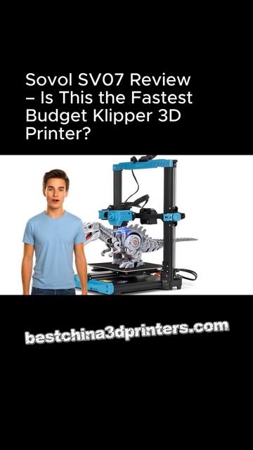 Sovol SV07 Review – Is This the Fastest Budget смотреть онлайн
