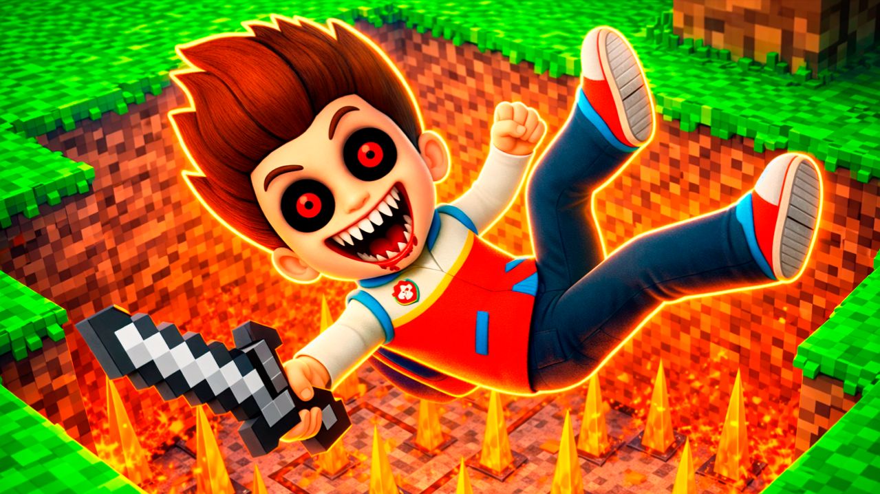 РАЙДЕР EXE ПОПАЛСЯ В ТРОЛЛИНГ ЛОВУШКУ ЩЕНЯЧИЙ ПАТРУЛЬ в МАЙНКРАФТ МУЛЬТИК смотреть онлайн