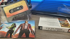 Guardians of the Galaxy на компакт кассете.