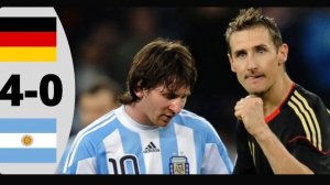Германия — Аргентина 4:0. Чемпионат мира.