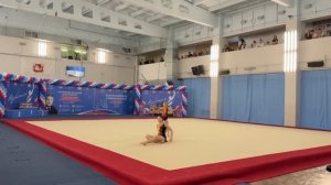 ЖП 11-17 лет, Антоненко Марика-Косых Елизавета, МАУ ДО СШ №1, Балансовое упражнение