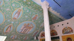 Опыт росписи храма Новомучеников российских воско-силикатной темперой. 2 часть