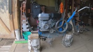 Самодельные крылья из ПНД листа на мотоблок Нива МБ-2