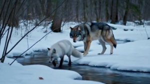 тут я тоже самое показываю но тут не рыжая лиса а волк 🐺
